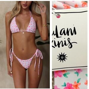 Kulani Kinis Chase The Sun Tie Bikini Bottom NWT